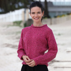 Pull Ballina Rose Arran Woollen Mils