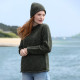 Pull Ballina Vert Arran Woollen Mils