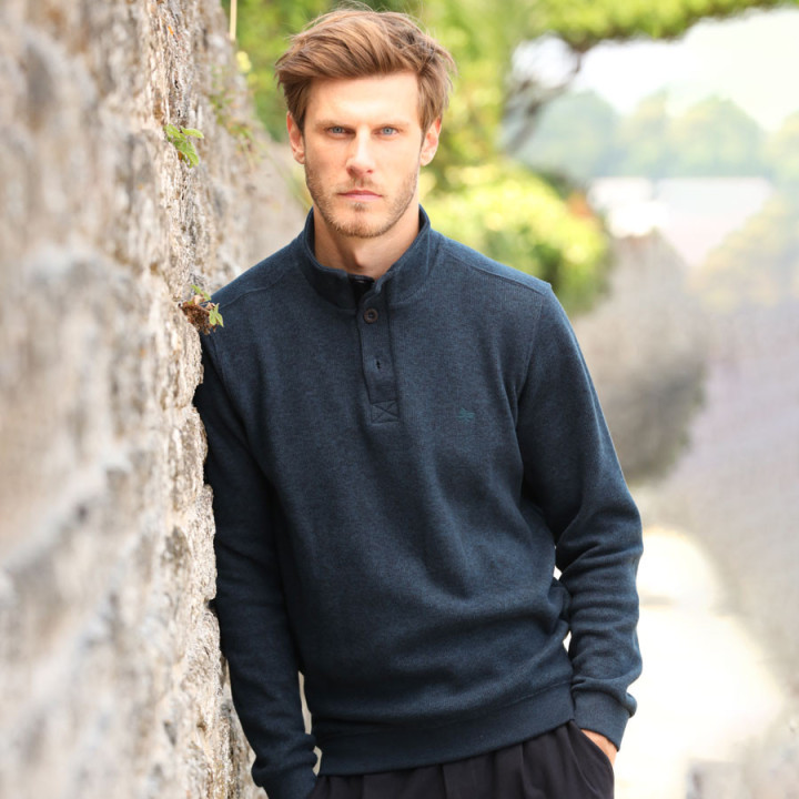 Out Of Ireland Ayden Dark Blue Sweater