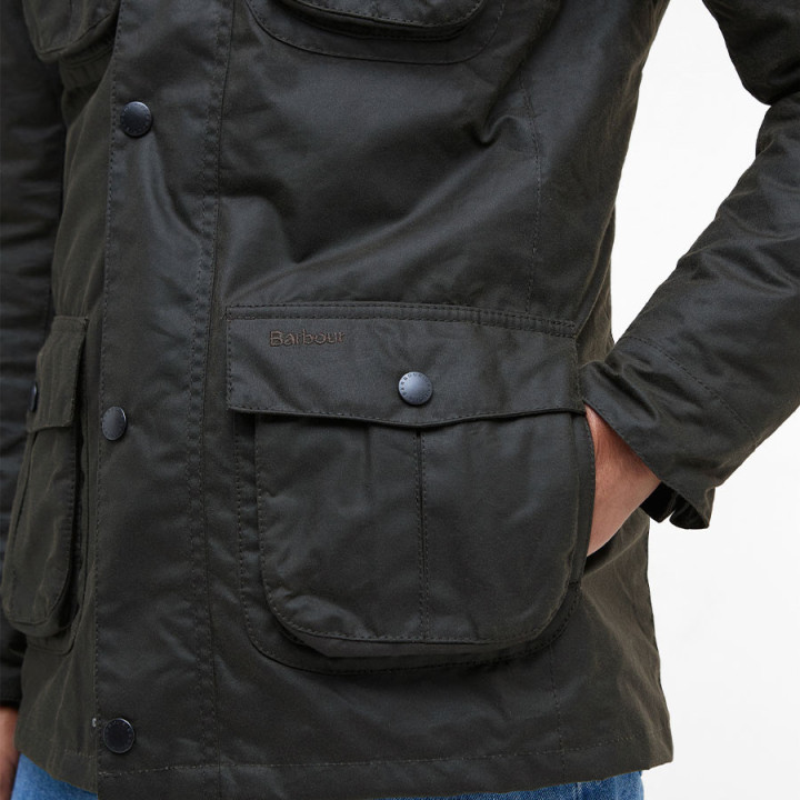Veste Huilée Corbridge Olive Barbour