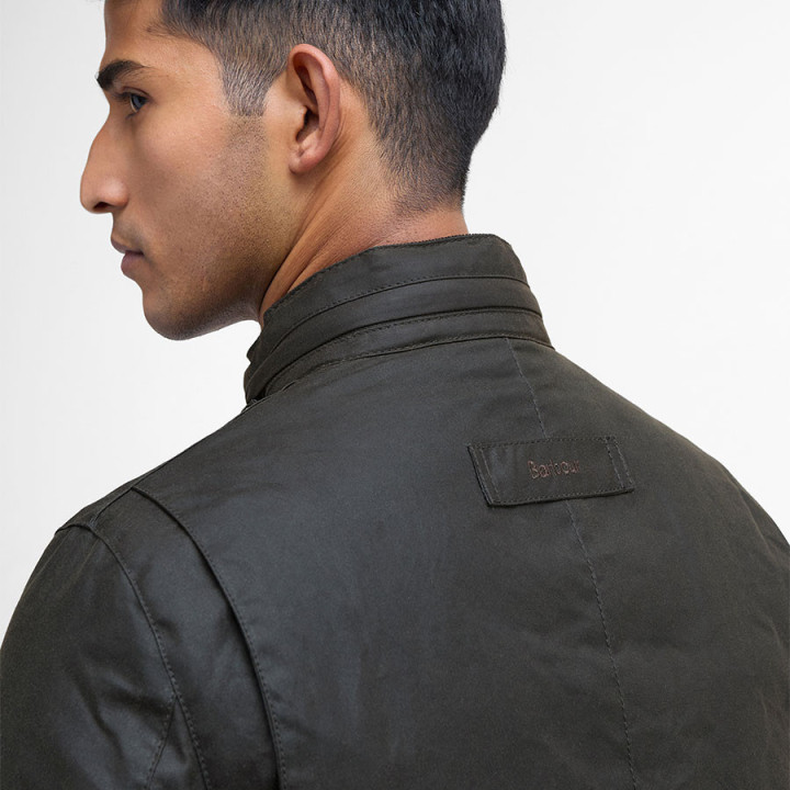 Veste Huilée Corbridge Olive Barbour