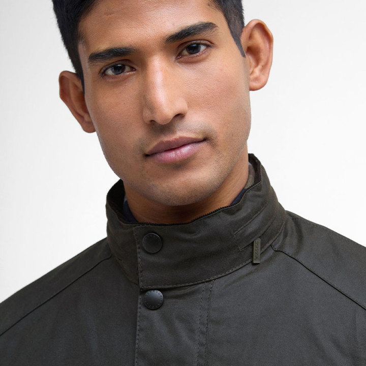 Veste Huilée Corbridge Olive Barbour