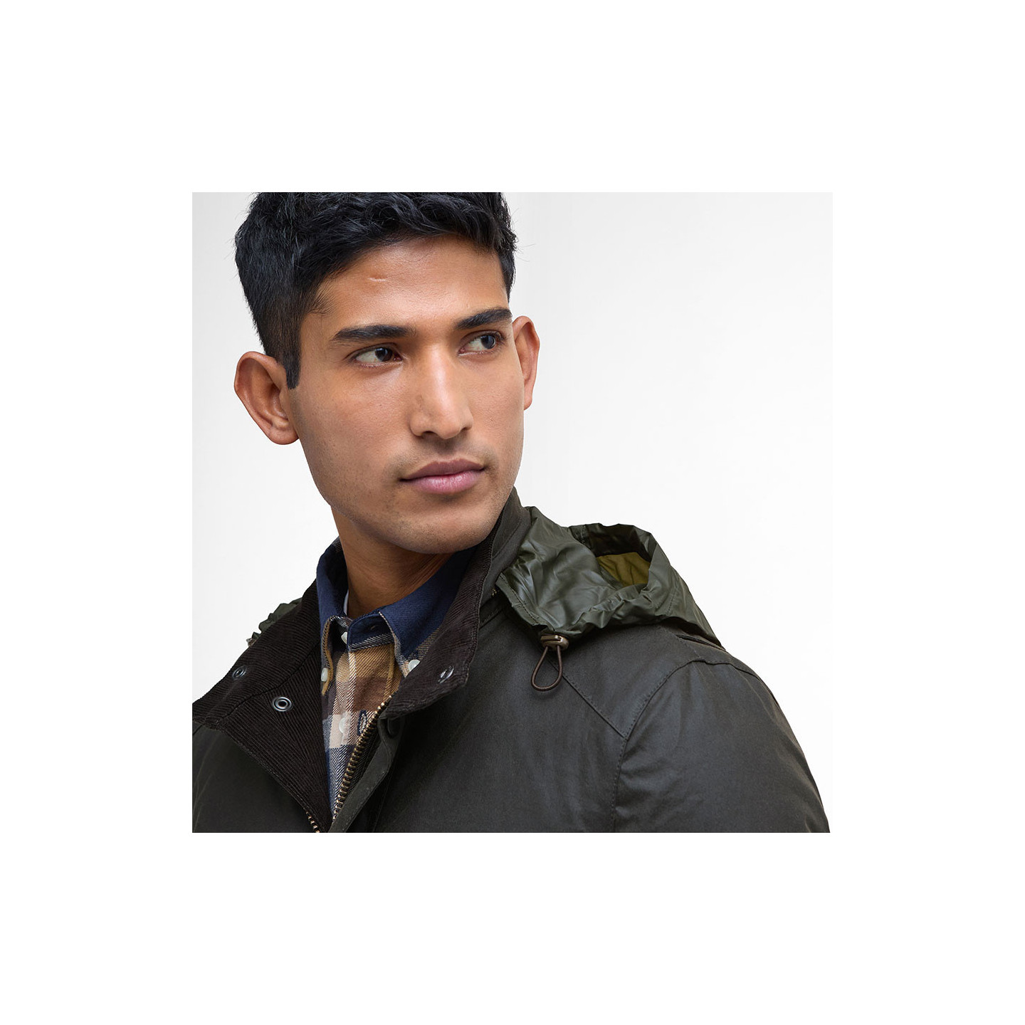 Veste Huilée Corbridge Olive Barbour