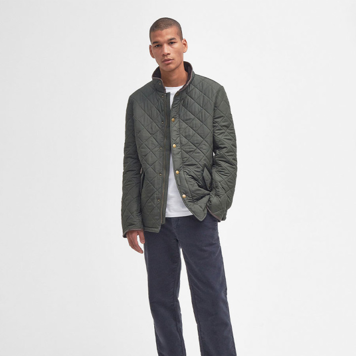 Barbour Powel Quilt Sage jacket