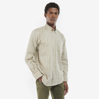 Chemise Sport Tattersall Navy/Olive Barbour