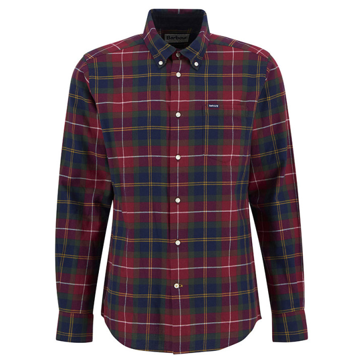 Barbour Fortrose WinterberryTartan Shirt