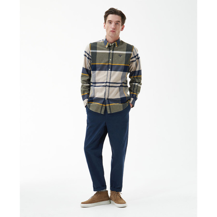 Chemise Iceloch Forest Mist Barbour