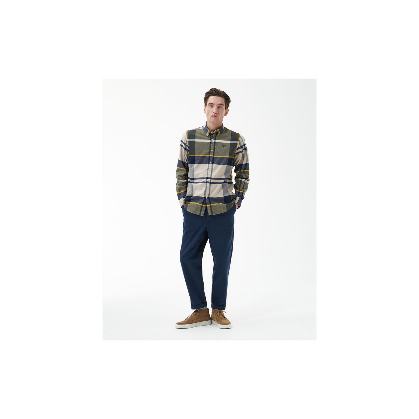 Chemise Iceloch Forest Mist Barbour