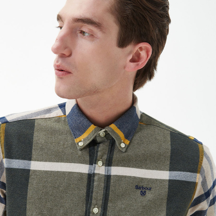 Chemise Iceloch Forest Mist Barbour