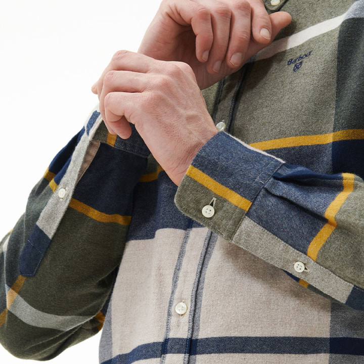 Chemise Iceloch Forest Mist Barbour