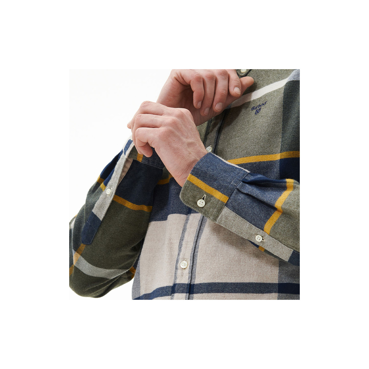 Chemise Iceloch Forest Mist Barbour