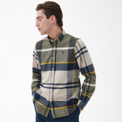 Barbour Iceloch Forest Mist shirt