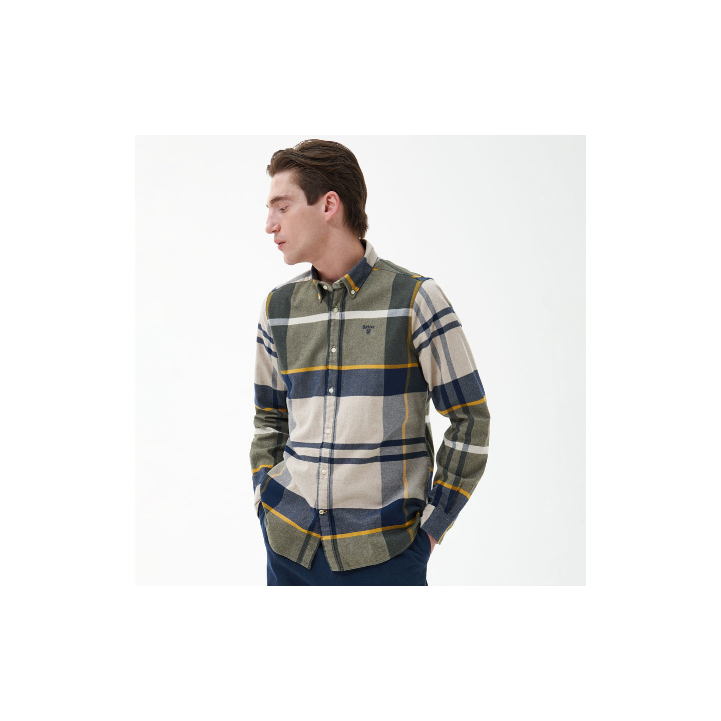 Chemise Iceloch Forest Mist Barbour