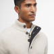 Barbour Essential Patch Zip Pearl Pullover