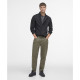 Cardigan Essential Patch Charcoal Marl Barbour