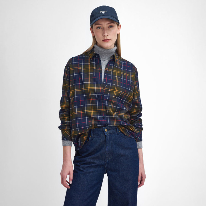 Elishaw Classic Tartan Barbour shirt
