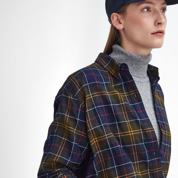 Elishaw Classic Tartan Barbour shirt