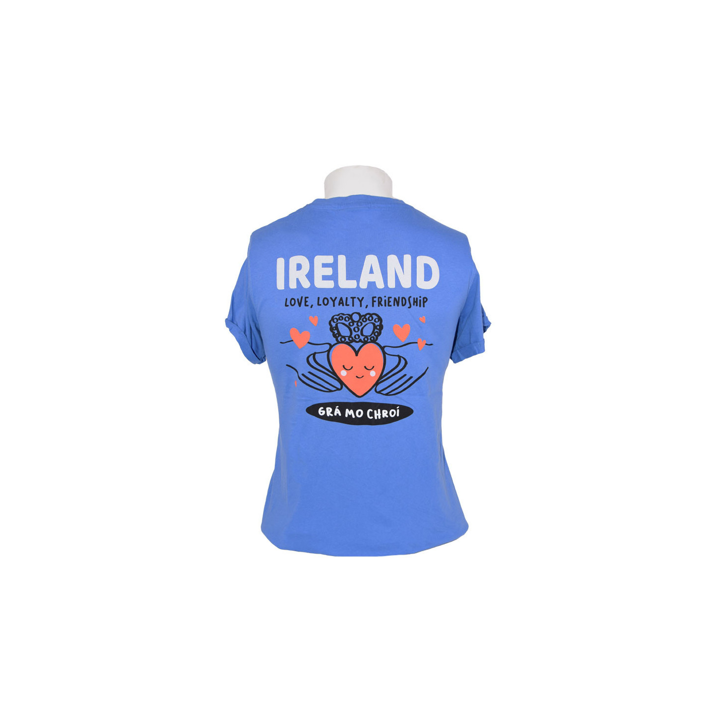 T shirt ireland emerald navy he25