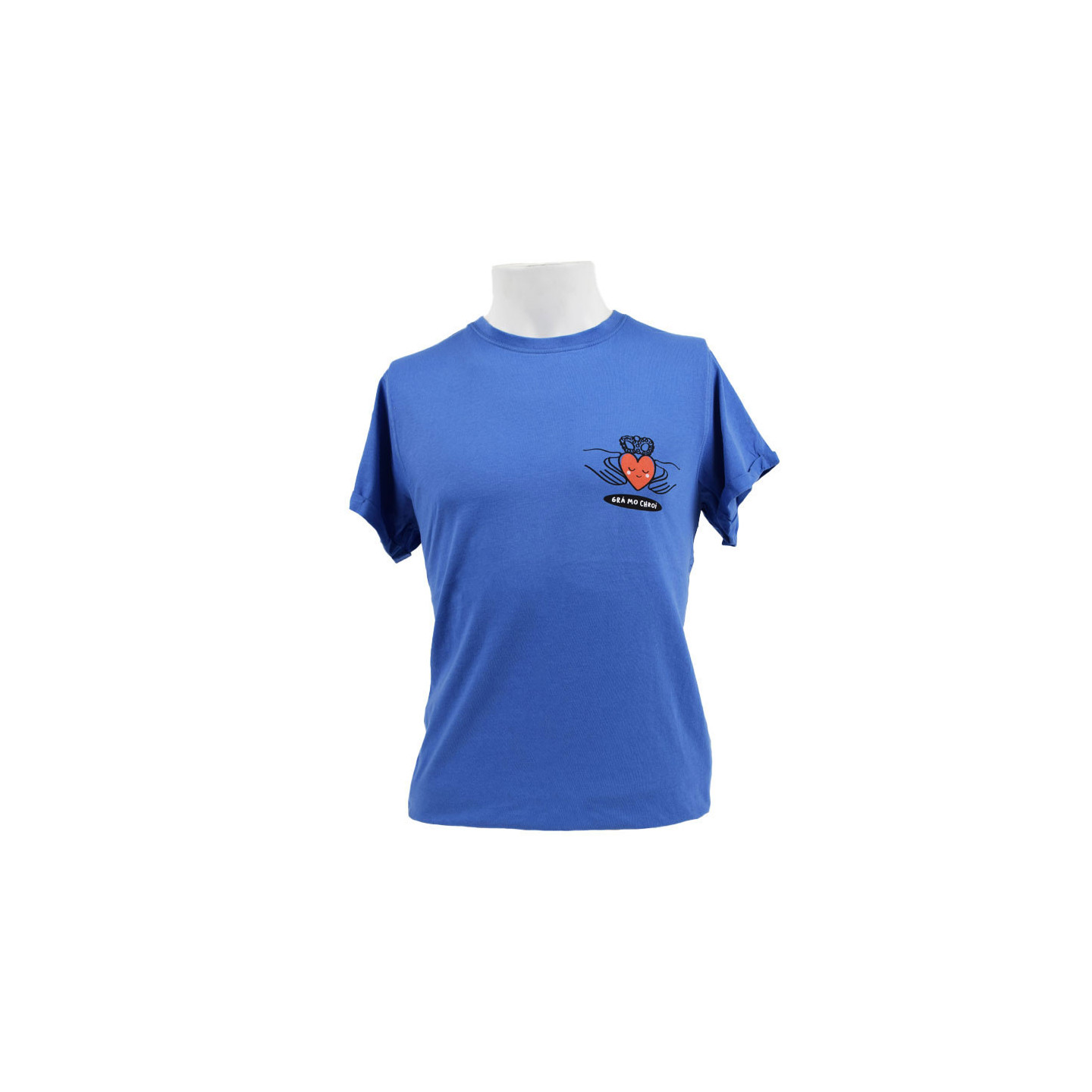 T shirt ireland emerald navy he25