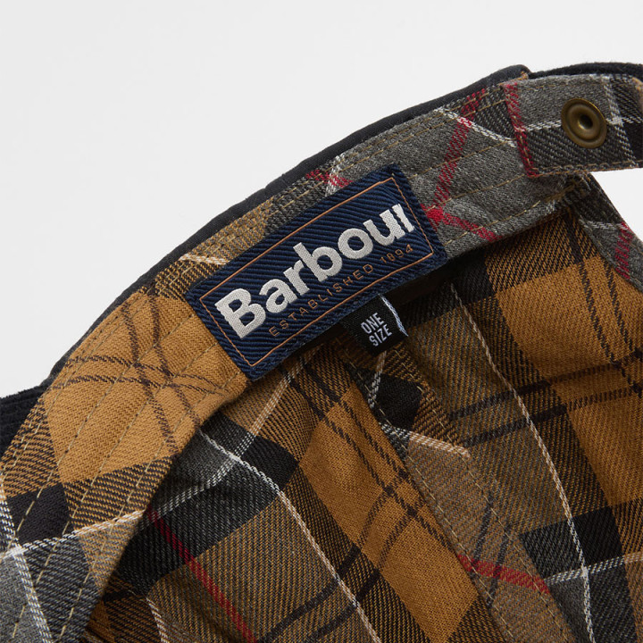 Barbour Ashby Navy Oiled Cap