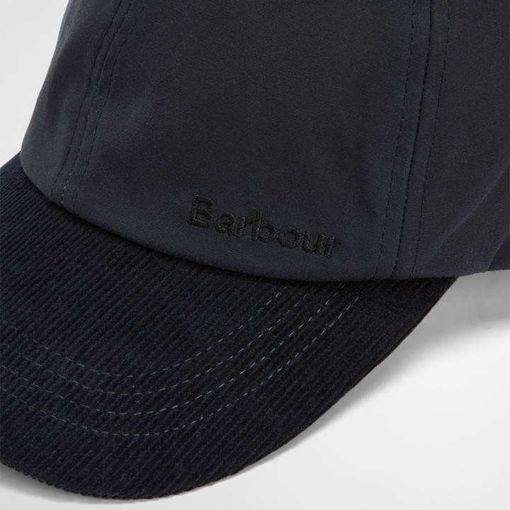 Barbour Ashby Navy Oiled Cap