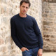 Pull Col Rond Marine Best Yarn