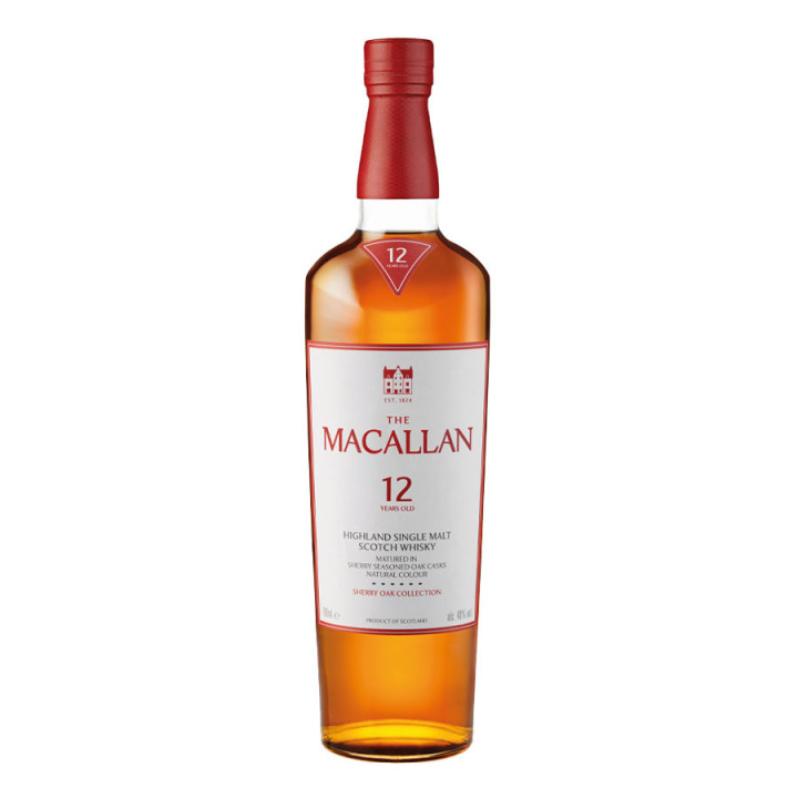 Macallan 12 Years Old Sherry Oak 70cl 40°