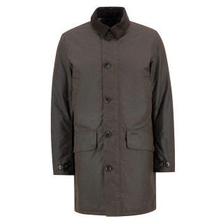 Veste Huilée Mac Dark Brown Barbour