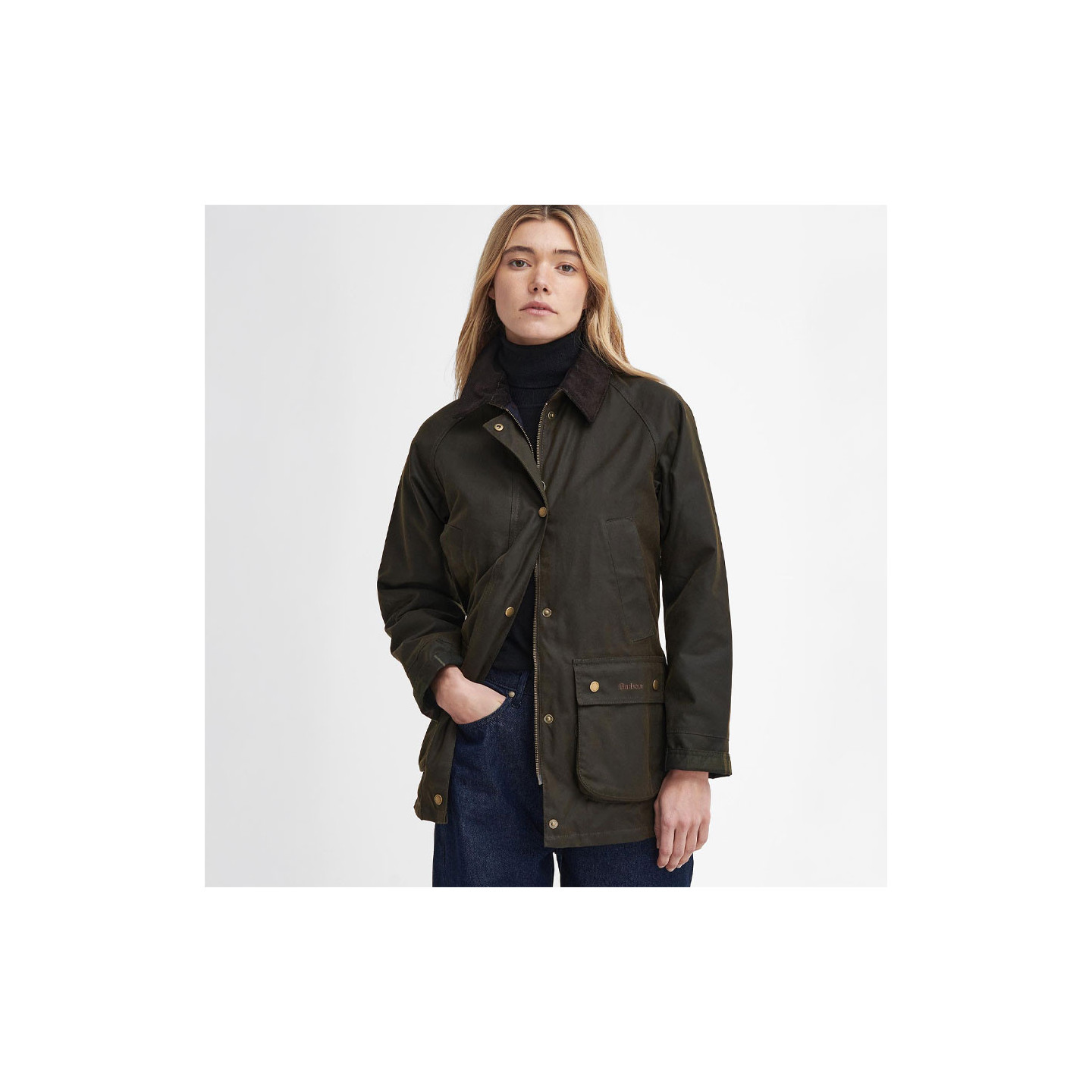 Veste Huilée Acorn Olive Barbour