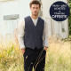 Emerald Isle Weaving Blue Chiné wool-blend cardigan