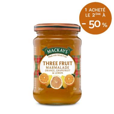 Marmelade 3 Agrumes Mackays 340g
