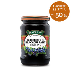 Blueberry & Blackcurrant Preserve Mackays 340g
