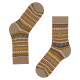 Burlington Fair Isle Delight Socks