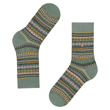 Burlington Fair Isle Delight Socks
