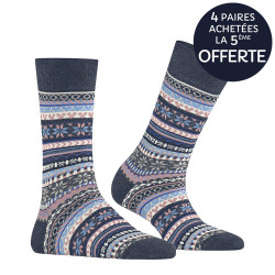 Chaussettes Fair Isle Delight So Burlington