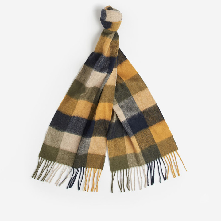 Barbour Forest Tattersall Scarf