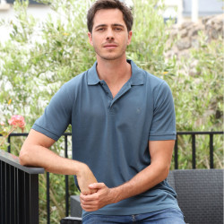 Out Of Ireland Aaron Deep Blue Polo