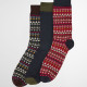 Barbour Fair Isle Socks Gift Set Barbour Fair Isle Socks Gift Set