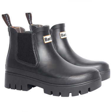 Bottes Halton Chelsea Noir Barbour