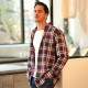 Chemise Mat Rouge Out Of Ireland