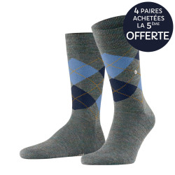 Chaussettes Homme Edinburgh Mélange Burlington