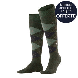 Chaussettes Hautes Homme Edinburgh Mélange Burlington