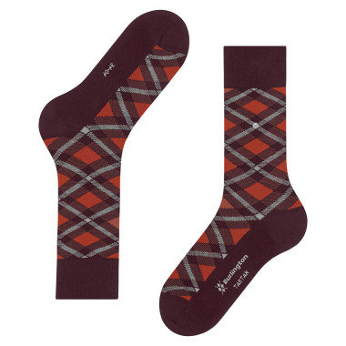 Chaussettes homme tartan so burlington