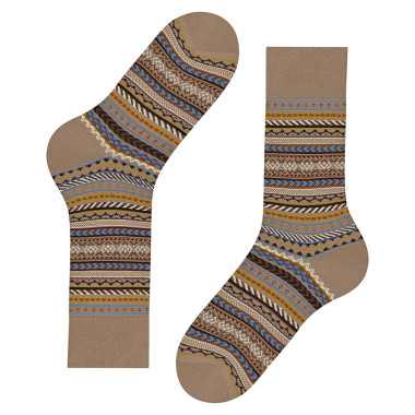 Chaussettes Fair Isle So Burlington