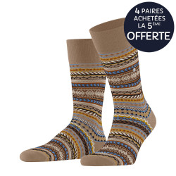 Chaussettes Fair Isle So Burlington