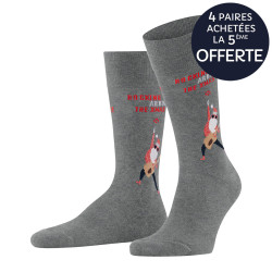 Chaussettes Homme Rocking Xmas So Burlington