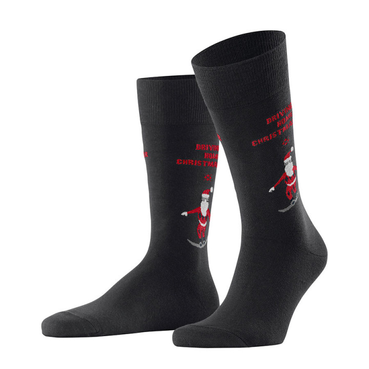 Chausettes snowboarding santa homme so Burlington