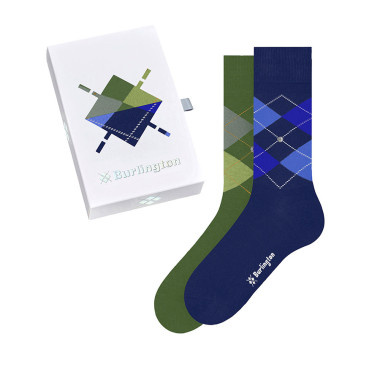 Chaussettes burlington basic gift box homme