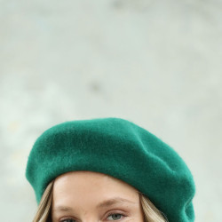 Beret Feutre Jude Vert Out Of Ireland