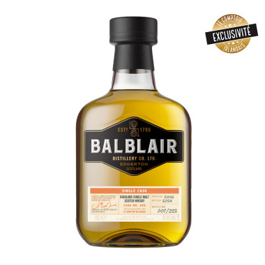 Balblair 18 ans 2006 70 cl – 49°